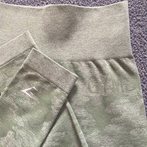 GYMSHARK Camo Seamless (Green)